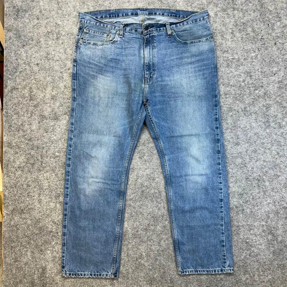Lot of 4 Levi's 505 Straight Jeans Men's 40x30 Blue Denim Work Pants Bundle